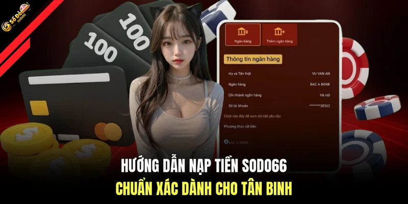 Hướng dẫn nạp tiền SODO66 chuẩn xác dành cho tân binh
