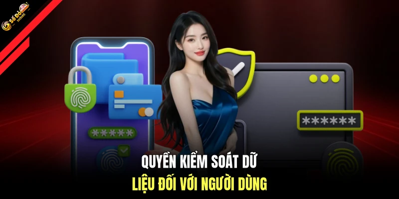 Quyền kiểm soát dữ liệu đối với người dùng 